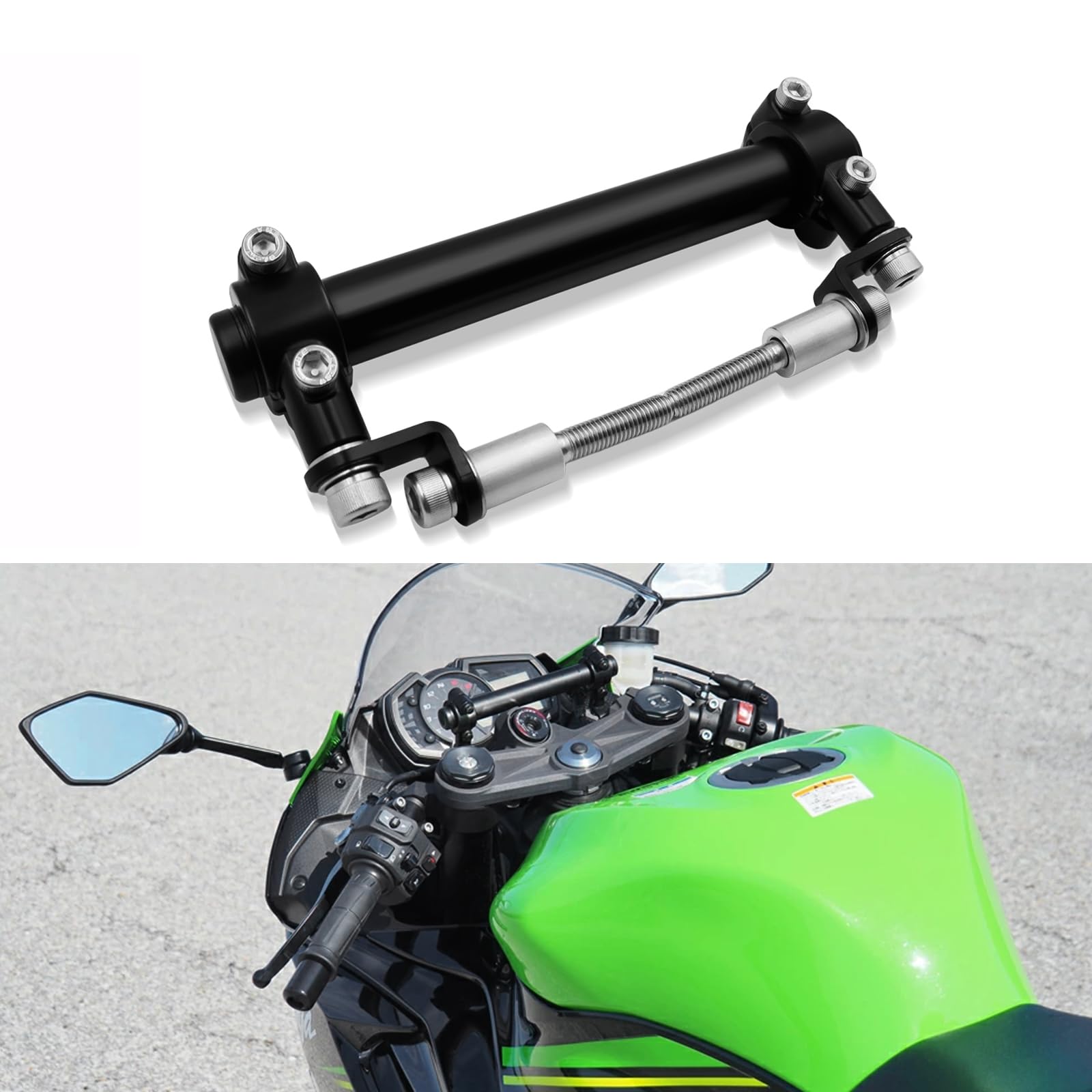 Amazon.co.jp: FOR ZX-6R zx6r 2025 2024-2018 拡張ブラケット
